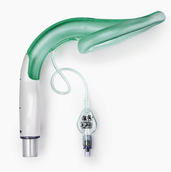 Larynxmask m kuff böjd nr 5
