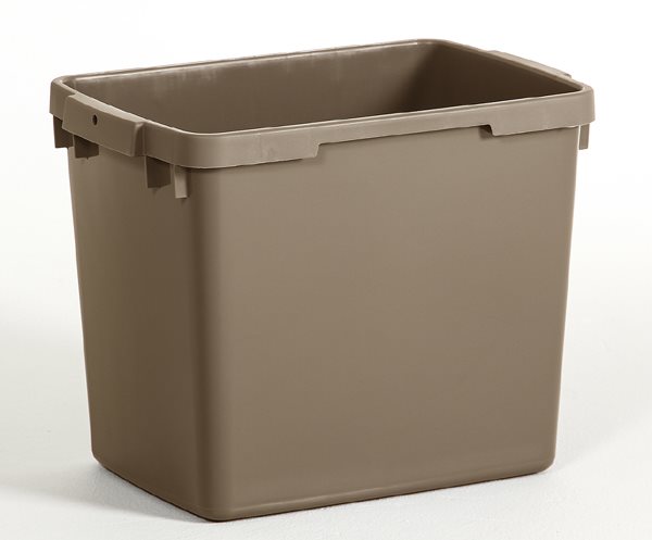 KÄLLSORTERINGSKÄRL 25L BRUN