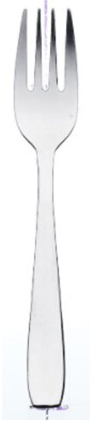 MATGAFFEL 18,5CM KROMSTÅL