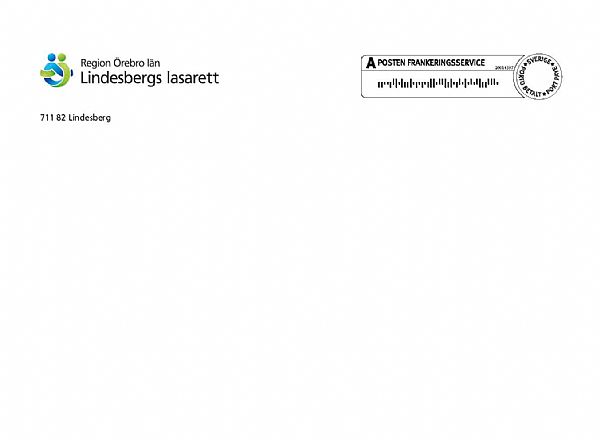 KUVERT C5 VITT LINDESBERG A POST