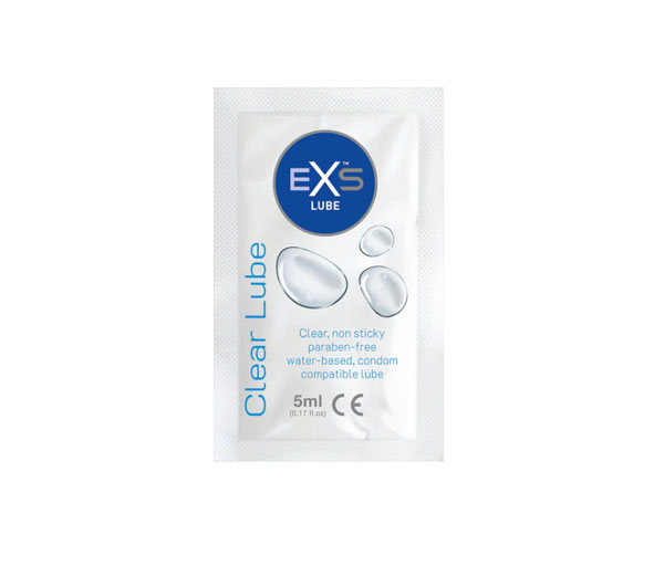 GLIDMEDEL EXS CLEAR LUBE 5ML