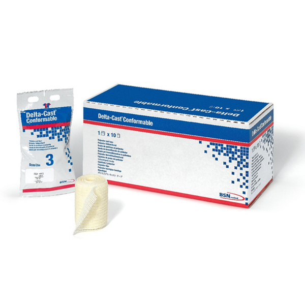 SYNTETISKT HÅRT GIPS 2,5CMX1,8M