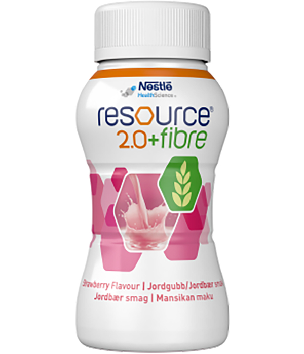 RESOURCE 2.0+FIBER JORDGUBB 200ML