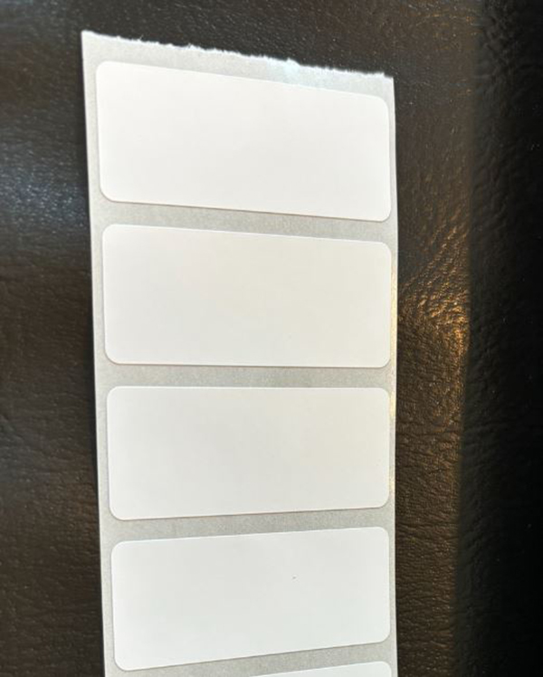 ETIKETT 43X18MM