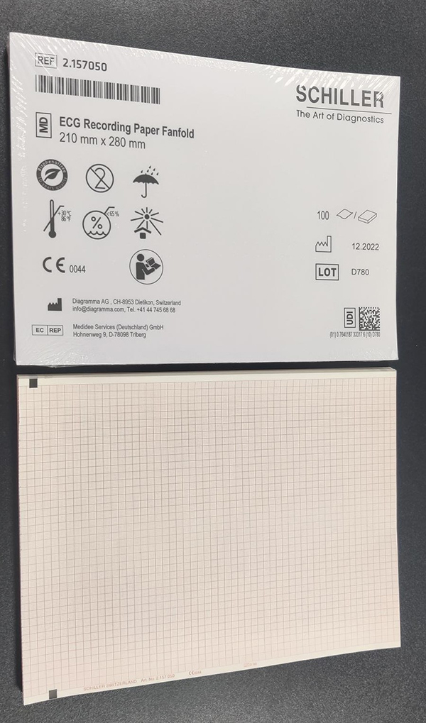 REG PAPPER EKG 210X280MM 100BLAD