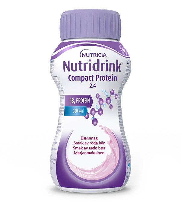 NUTRIDRINK COMPACT PROT RÖDAB 125ML