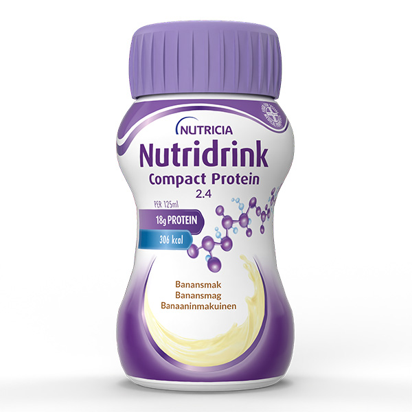 NUTRIDRINK COMPACT PROT BANAN 125ML