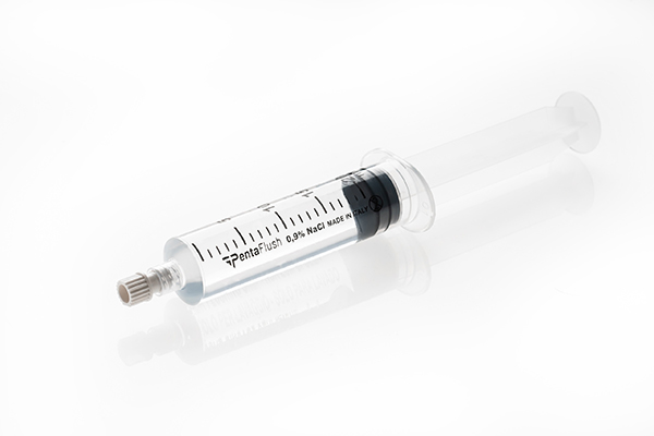 Spruta förfylld koksalt L-L 20ML
